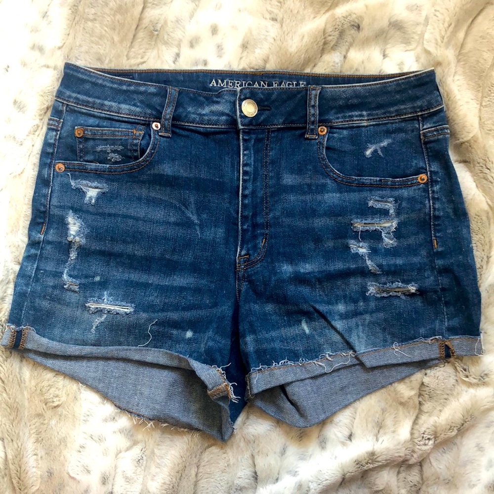 American Eagle Hi-Rise Shorties